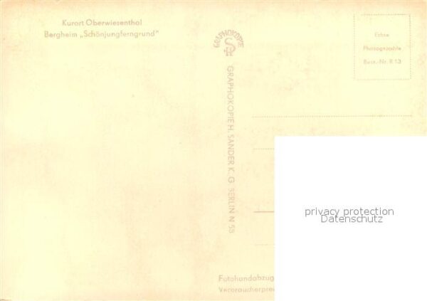 Oberwiesenthal Erzgebirge Bergheim Schönjungferngrund – Bild 2