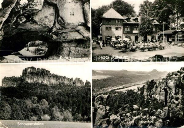 Lilienstein HOG-Kuhstall Schrammsteine Elbtal Lilie