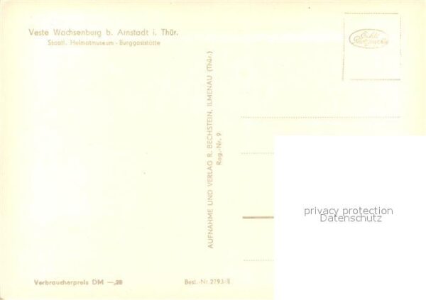 Arnstadt Ilm Veste Wachsenburg – Bild 2