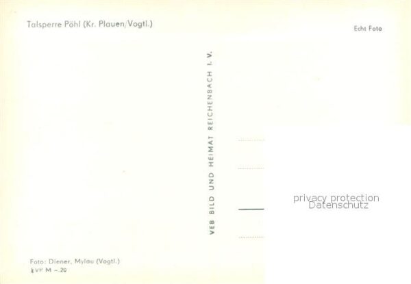 Poehl Vogtland Talsperre – Bild 2