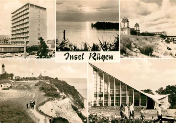 Insel Ruegen Rügen-Hotel Kurhaus Binz Kap Arkona Glo