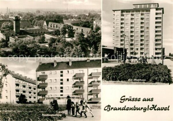Brandenburg Havel Hochhaus Neubausiedlung