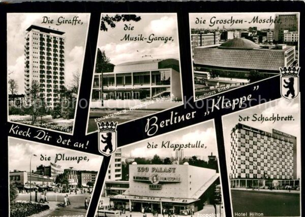 Berlin Kaufhaus Bilka Hotel Hilton Zoopalast H