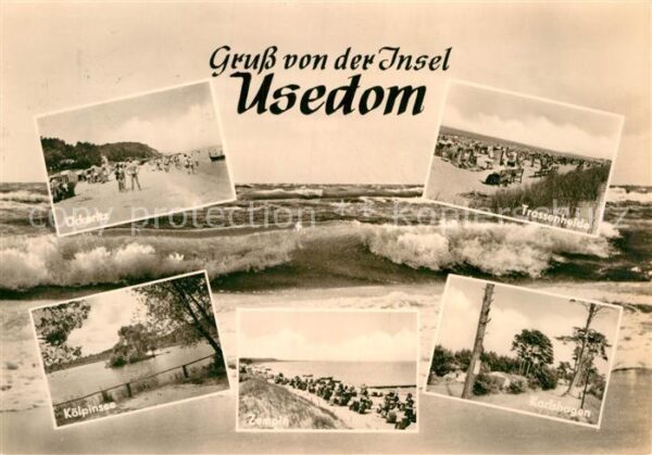Usedom Ückeritz Trassenheide Kölpinsee Zempin
