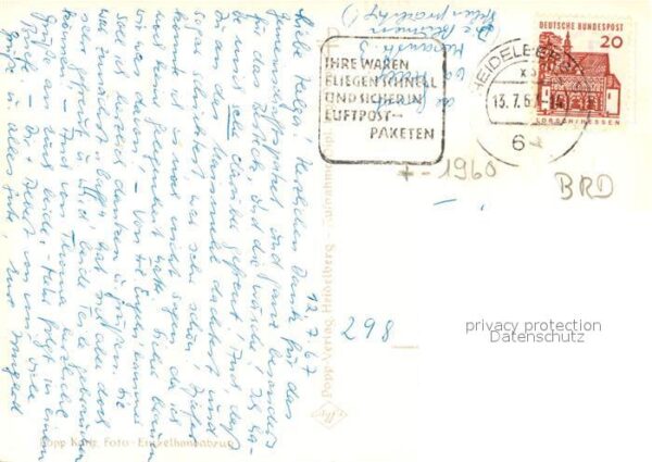 Heidelberg Neckar Hauptbahnhof Foto-Popp-Nr. 144 – Bild 2