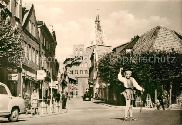Moelln Lauenburg Marktstrasse Rathaus