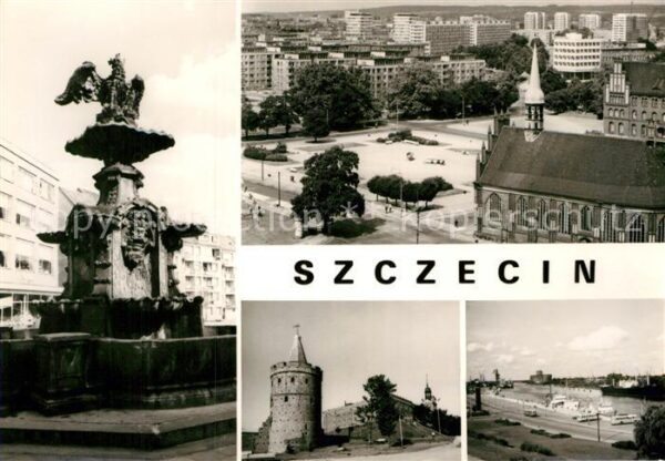 Szczecin Stettin Studzienka Orla Bialego Baszta Siedmiu
