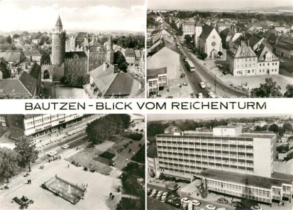 Bautzen Budysin Pohlad z Bohateje weze