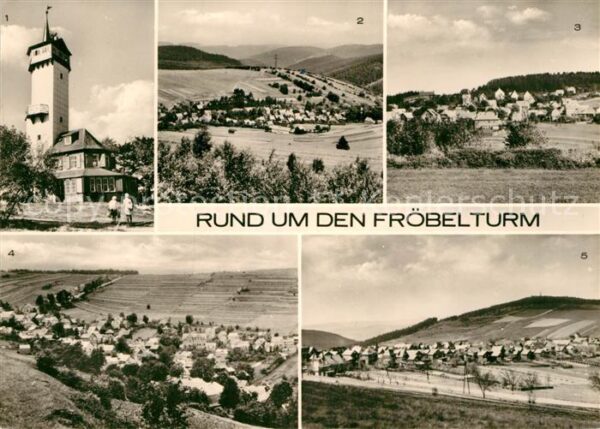 Oberweissbach Fröbelturm Lichtenhain Deesbach Cursdor