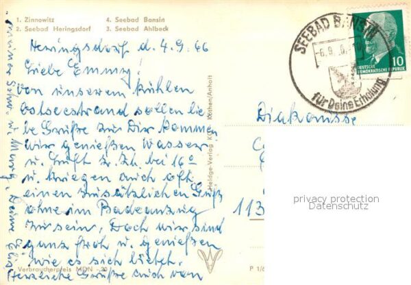 Insel Usedom Zinnowitz Bansin Heringsdorf Ahlbeck – Bild 2