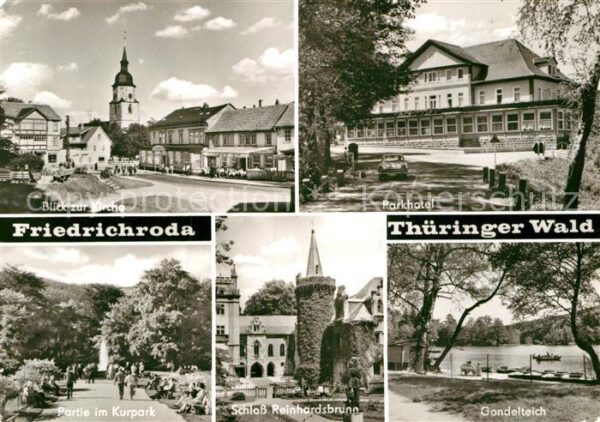 Friedrichroda Kirche Parkhotel Kurpark Schloss Reinha