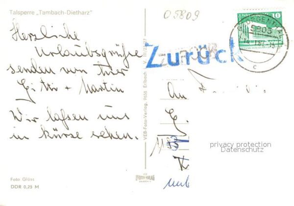 Tambach-Dietharz Talsperre – Bild 2