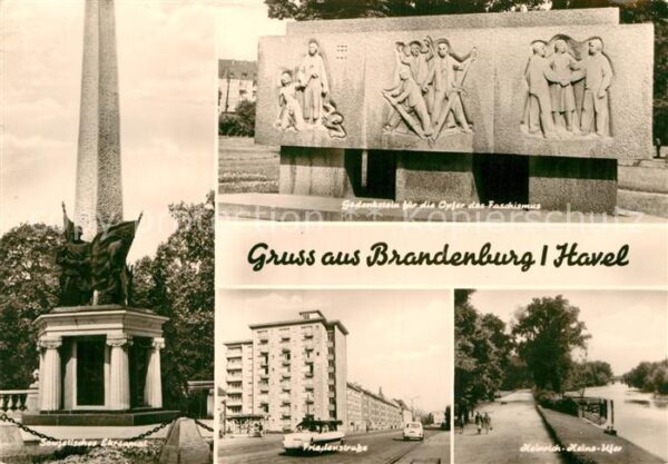 Brandenburg Havel Gedankenstein Opfer des Faschismus Frie