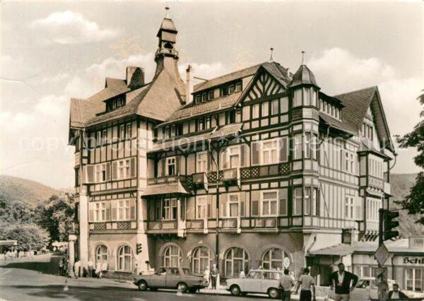 Schwarzburg Thueringer Wald Reichsbahn-Erholungsheim Ernst Thälmann