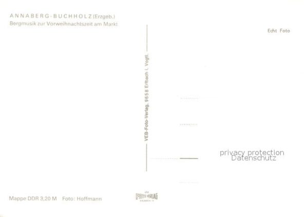Annaberg-Buchholz Erzgebirge Bergmusik Vorweihnachtszeit Markt – Bild 2