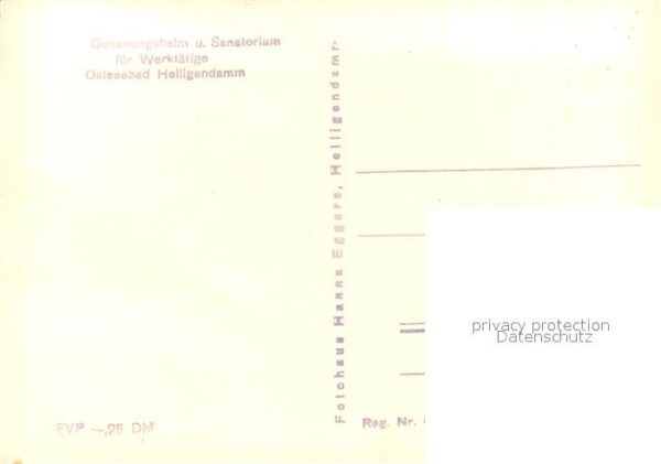 Heiligendamm Ostseebad Genesungsheim-Sanatorium – Bild 2