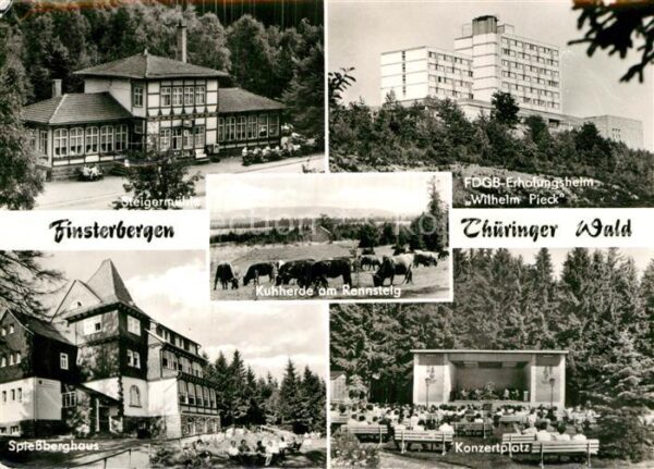 Finsterbergen Erholungsheim Wilhelm Pieck Spiessbergh