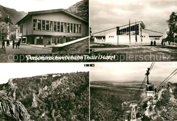 Thale Harz Seilbahn Talstation Bergstation