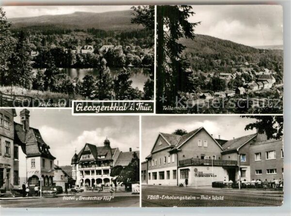 Georgenthal Gotha Hotel Deutscher Hof Erholungsheim Thüri