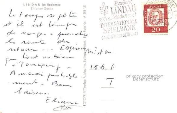 Lindau Bodensee Zitronen-Gassle – Bild 2
