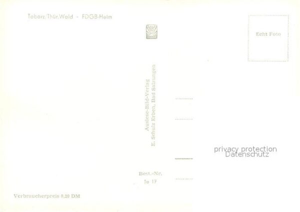 Tabarz FDGB-Heim – Bild 2