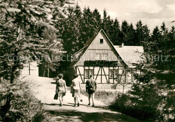Sosa Erzgebirge Gaststätte Köhlerhütte