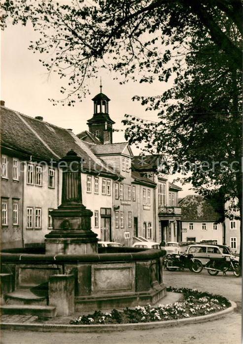 Bad Berka Marktplatz Rathaus