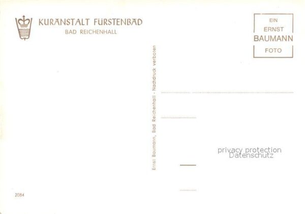 Bad Reichenhall Kuranstalt Fürstenbad – Bild 2