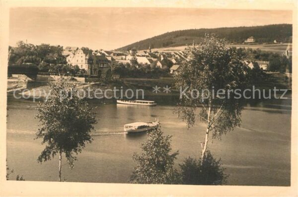 Saalburg Saale Boot