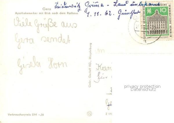Gera Apothekenerker Rathaus – Bild 2