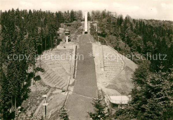Klingenthal Vogtland Grosse Aschberg-Schanze Neuerbaute