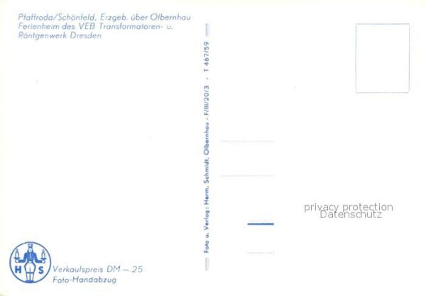 Pfaffroda Ferienheim des VEB Transformatoren – Bild 2