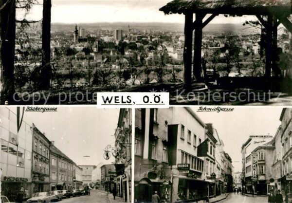 Wels Schmidlgasse Bäckergasse