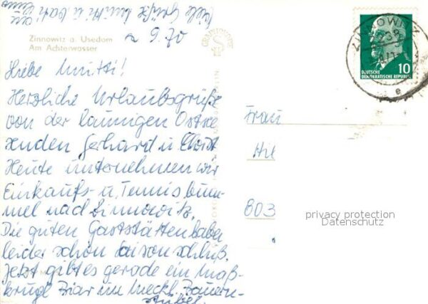 Zinnowitz Ostseebad Achterwasser – Bild 2