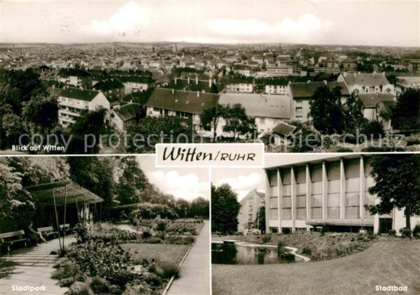 Witten Ruhr Stadtpark Stadtbad