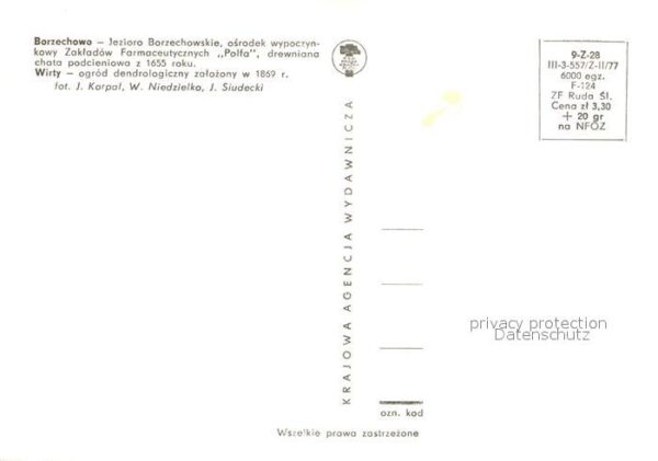 Borzechowo Zakladow Farmaceutycznych Polfa Wirty – Bild 2