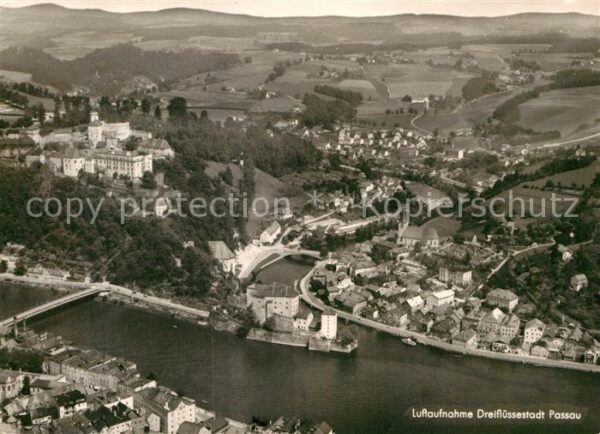 Passau Fliegeraufnahme