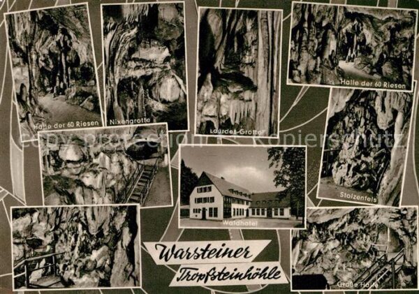 Warstein Waldhotel Tropfsteinhöhle Stolzenfels N