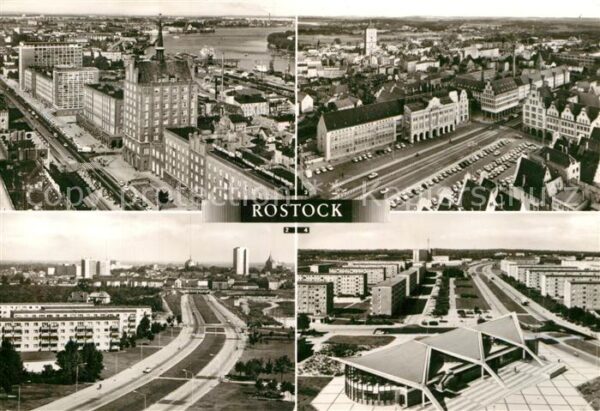 Rostock Lange Strasse Stadthafen Ernst-Thälmann