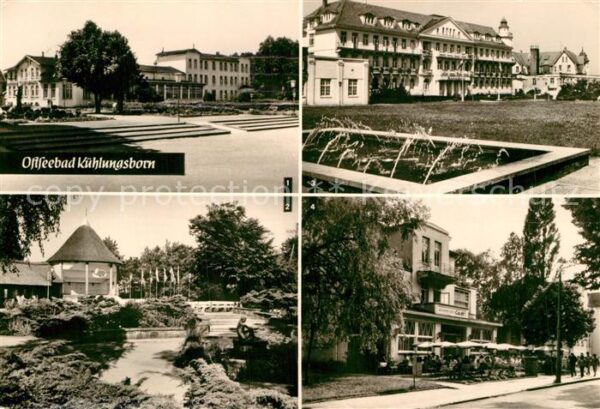 Kuehlungsborn Ostseebad Ostsee-Hotel Konzertgarten Ost Erholung