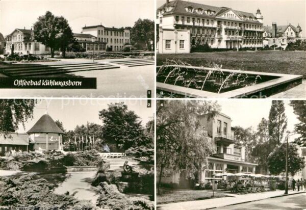 Kuehlungsborn Ostseebad Ostsee-Hotel FDGB-Erholungsheim Georgi