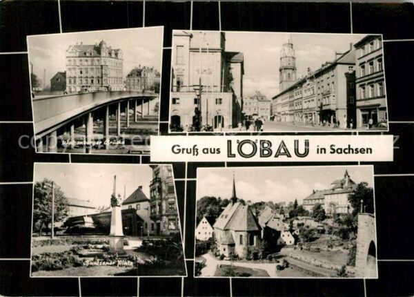 Loebau Sachsen Weissenberger Brücke Bautzener Platz