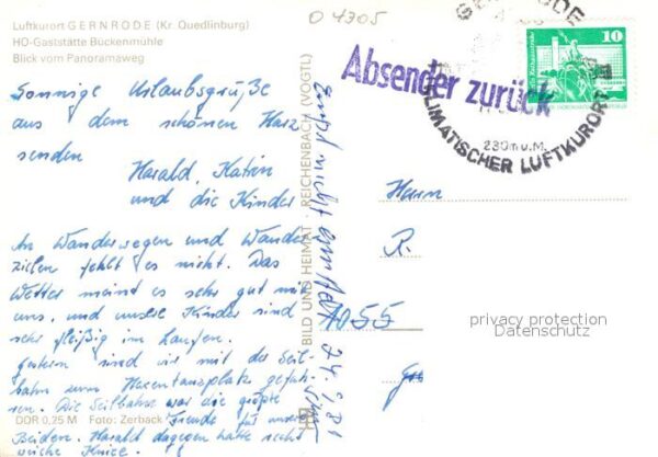Gernrode Harz HO-Gaststätte Bückenmühle – Bild 2