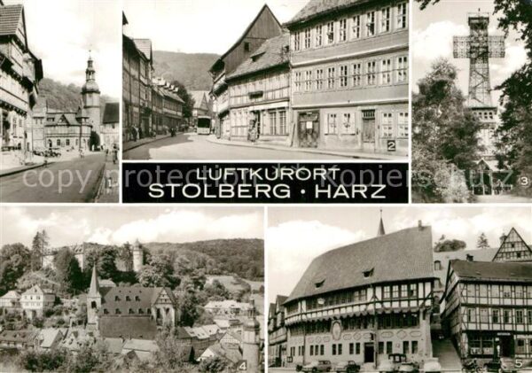 Stolberg Harz Rittergasse Saigerturm Markt Josephshöh