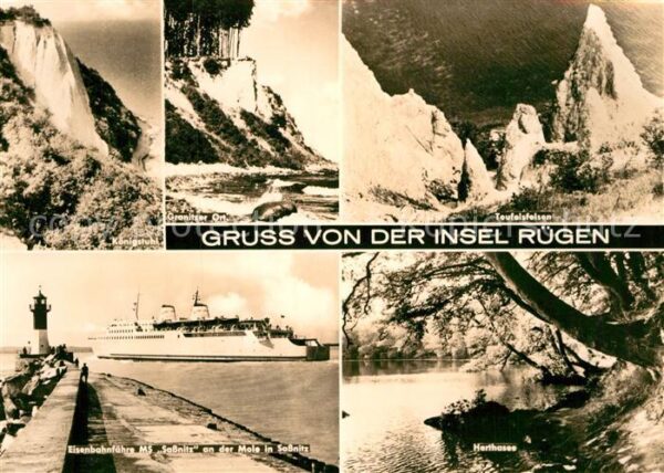Ruegen Königstuhl Eisenbahnfähre MS Sassnitz