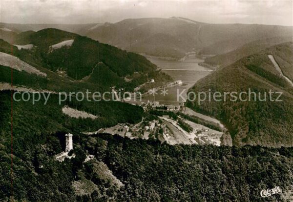 St Andreasberg Harz Fliegeraufnahme Bismarckturm Odertalspe