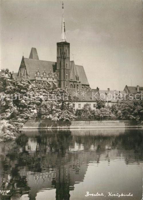 Breslau Niederschlesien Kreuzkirche