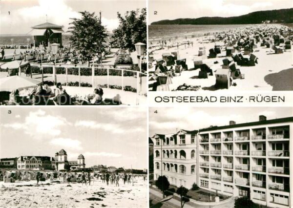 Binz Ruegen Strandpromenade Kurhaus Haus der Stahlw