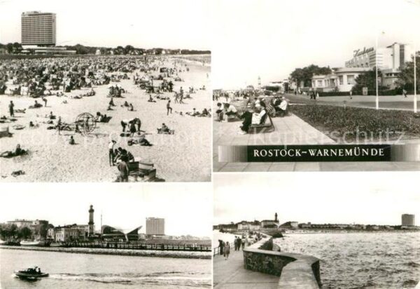 Rostock-Warnemuende Hotel Neptun Kurhaus Hafeneinfahrt