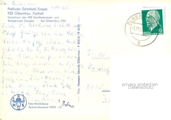 Olbernhau Erzgebirge Pfaffroda-Schönfeld Ferienheim – Bild 2
